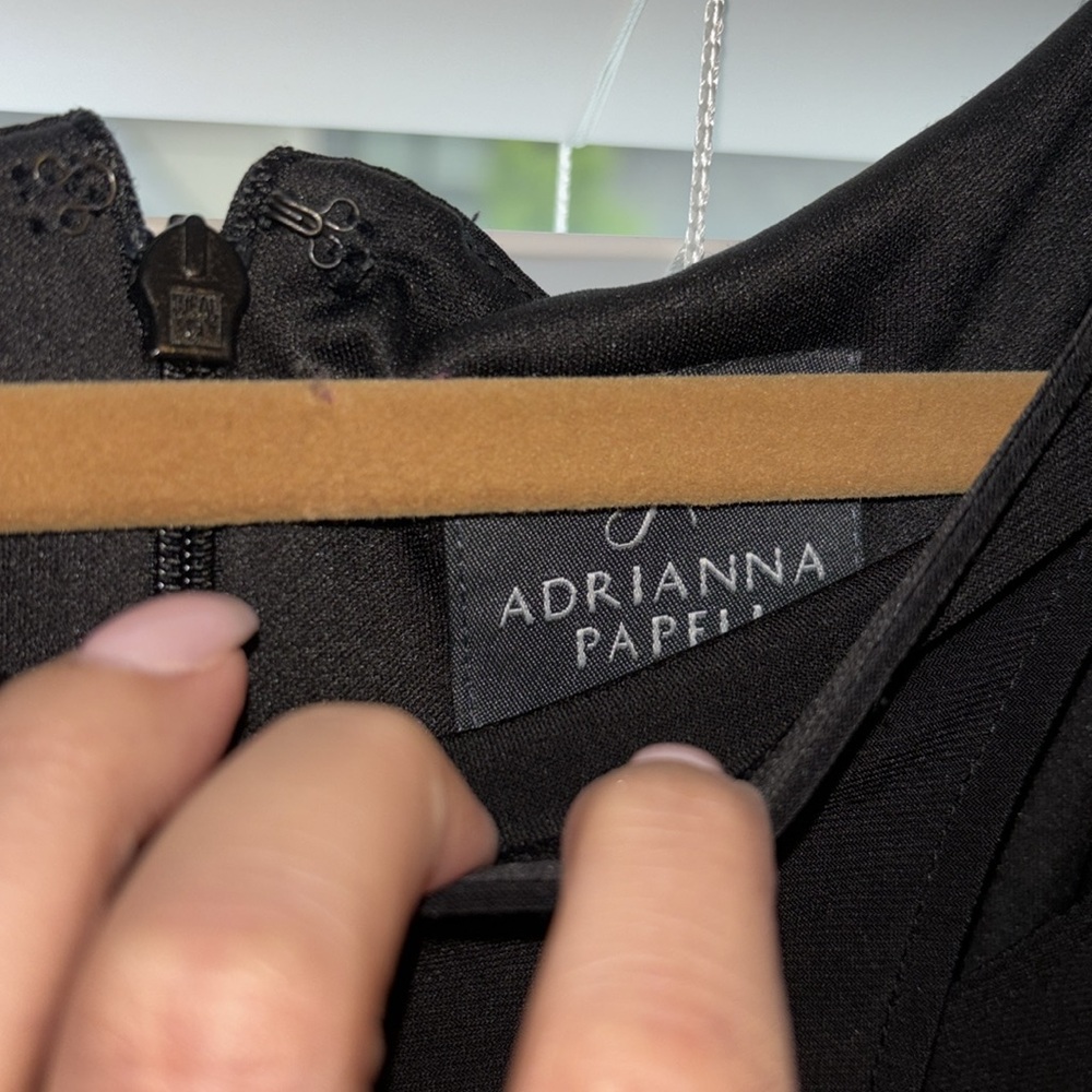 ADRIANNA PAPPELL Black Dress - Picture 4 of 7